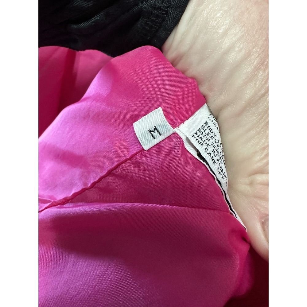 VTG Larry Levine Women's Pink Hooded Waterproof Lightweight Rain Jacket-Med(EUC) - Picture 5 of 11